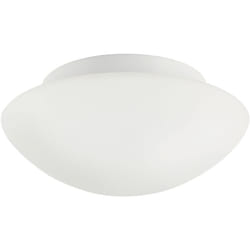 Plafonnier ufo Maxi Verrerie Blanc, H.11.2 - IP44 - E27 / Nordlux Intérieur