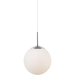 Nordlux - Suspension cafe 20 Verrerie Opale, H.34 - IP20 - E27 / Intérieur
