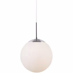Belle suspension en verre de Nordlux. Un éclairage élégant à installer au-dessus de votre plan de travail de cuisine ou dans ...