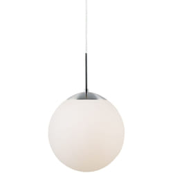Suspension CAFE 15 Verrerie Opale, H.29 - IP20 - E27 /Nordlux Intérieur
