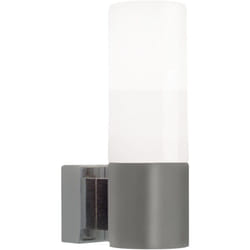 Nordlux - Applique murale tangens Single Verrerie Acier Brossé, H.18.4 - IP44 - E14 / Intérieur