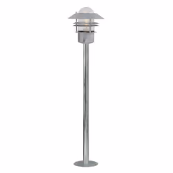 Nordlux Blokhus, Éclairage au sol extérieur, Argent, Acier, Acier galvanisé, IP54, Jardin, Fixation au plancher