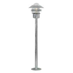 Nordlux Blokhus Éclairage au sol extérieur E27 60 W Argent, Acier