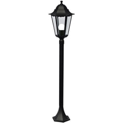 PoteletSSL cardiff Aluminium Noir, H.100 - IP44 - E27 / Nordlux Extérieur