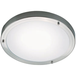 Nordlux - Plafonnier ancona Maxi Verrerie Blanc, H.8 - IP44 - E27 / Intérieur
