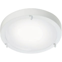 Nordlux - Plafonnier ancona Maxi Verrerie Blanc, H.8 - IP44 - E27 / Intérieur
