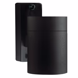 Nordlux Tin Single, Éclairage mural extérieur, Noir, Métal, Acier, IP54, Façade, Surface