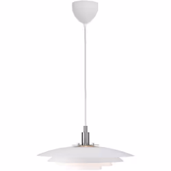 Nordlux - Suspension bretagne Métal Blanc, H.18.8 - IP20 - G9 / Intérieur