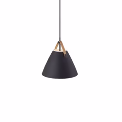 Nordlux Strap 27, 1 ampoule(s), E27, IP20, Noir