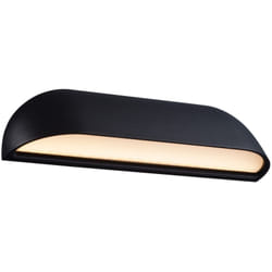 Nordlux - Applique murale front 26 Métal Noir, H.6.8 - IP44 - led Module / Extérieur