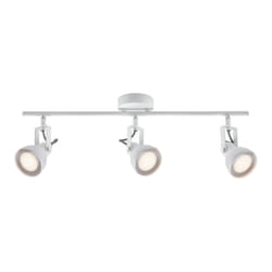 Spoterie Aslak 3-spot Métal Blanc, H.20 - Ip20 - Gu10 / Nordlux Intérieur