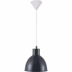 Pop de Nordlux est élégante et simple. La suspension est en métal avec une surface anthracite brillante. Pop sera magnifique  ...