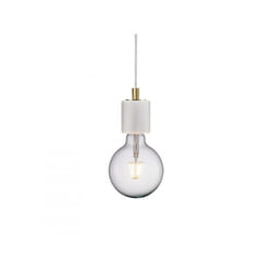 Nordlux - Suspension Marbre Blanc E27 siv 45883001