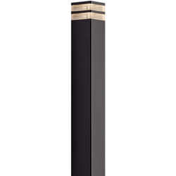 Nordlux - PoteletSSL elm Aluminium Noir, H.80 - IP44 - E27 / Extérieur