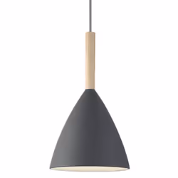 Nordlux Pure 20, 1 ampoule(s), E27, IP20, Gris