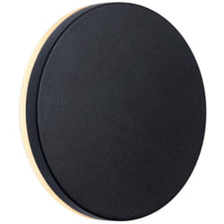 Applique murale artego Round Aluminium Noir, H.15 - IP54 - led Module / Nordlux Extérieur