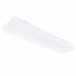 Nordlux Trenton Batten Light Fitting White Rectangulaire Secteur