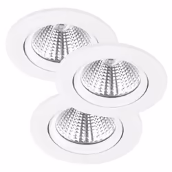 Nordlux Fremont 3-Kit, 1 ampoule(s), LED, 2700 K, 345 lm, IP23, Blanc