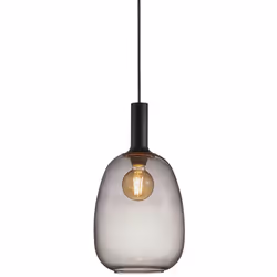 Nordlux Alton 23, E27, IP20, Noir, Transparent