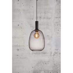 Nordlux Alton 23 éclairage de plafond Noir, Transparent E27