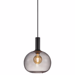 Nordlux Alton 25, E27, IP20, Noir, Transparent