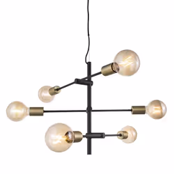 Nordlux Josefine, E27, IP20, Noir