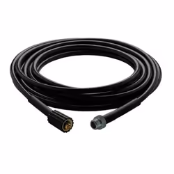 Nilfisk 6410760, Tuyau, Nilfisk, 7m extension high pressure hose (with thread couplings), 7 m, Noir, 1 pièce(s)