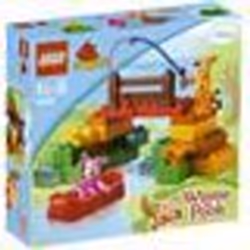 Jouet - DUPLO - Duplo Winnie Lexpédition de Tigrou - Tigrou et Porcinet en canoë - Garçon 18 mois+