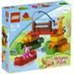 Jouet - DUPLO - Duplo Winnie Lexpédition de Tigrou - Tigrou et Porcinet en canoë - Garçon 18 mois+