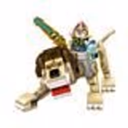 Jouet de construction - LEGO - Legends Of Chima - Le Lion légendaire - Multicolore Beige et Marron - 120 pièces