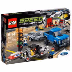 LEGO® Speed Champions 75875 Ford F-150 Raptor et le Bolide Ford Modèle A