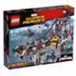 LEGO® Marvel Super Heroes 76057 - Spider-Man : Le Combat suprême sur le Pont des Web Warriors