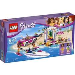 LEGO® Friends 41316 Le Transporteur Hors-Bord dAndrea