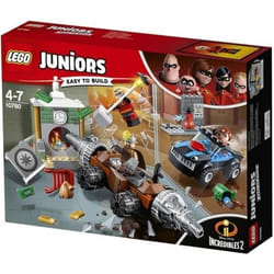 LEGO® Juniors The Incredibles II 10760 Le Braquage DUne Banque Du Démolisseur - Jeu de construction