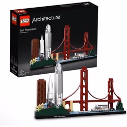 LEGO® Architecture 21043 San Francisco Idée cadeau Originale pour Adolescent ou Adulte Maquettes et modélisme USA