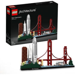 LEGO® Architecture 21043 San Francisco Idée cadeau Originale pour Adolescent ou Adulte Maquettes et modélisme USA