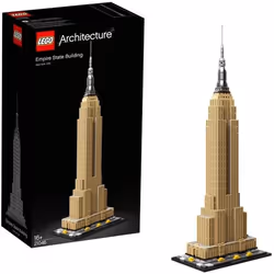 LEGO® Architecture 21046 L’Empire State Building Cadeau Original pour Adolescent de 16 ans Maquettes et Modélisme