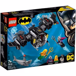 Lego 76116 Le Bat-Sous-Marin de Batman et Le Combat Sous LEau - Jeu de construction
