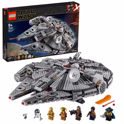 LEGO® Star Wars 75257 Faucon Millenium Maquette à Construire avec Figurines