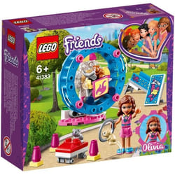 Jeu de construction LEGO® Friends - L'aire de jeu du hamster dOlivia - 81 pièces