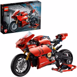 LEGO® Technic 42107 Ducati Panigale V4 R Maquette Moto GP Construction Moto Ducati Jouet Moto Enfants 10 Ans et Plus