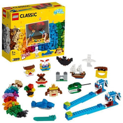 LEGO® Classic 11009 Briques et lumières - Jouets Créatifs de Construction Théâtre d'ombres pour Enfants de 5 ans et +