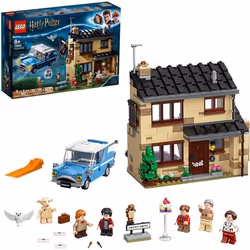 LEGO® Harry Potter 75968 4 Privet Drive Jouet de Maison avec Voiture et Figurine Dobby