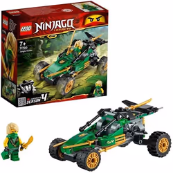 LEGO® NINJAGO 71700 Le Buggy de la Jungle Jouet de Voiture avec Minifigurine Dès 7 Ans