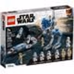 LEGO® Star Wars 75280 Les Clone Troopers de la 501ème Légion Jouet Enfants 7 Ans Figurine La Guerre des Clones avec Marcheur