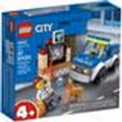 LEGO® City 60241 L’unité cynophile de la police Idée Cadeau avec Mini-figurine Chien Jouet pour Enfants de 4 ans et +