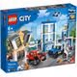 LEGO® City 60246 Le commissariat de police Jouets de Camion Moto Minifigurines pour Enfant Filles Garçons 6 ans et +