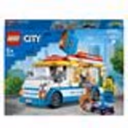 LEGO® City 60253 Le camion de la marchande de glaces Kit de Construction Jouet Enfants 5 ans et + avec Mini-figurine de chien