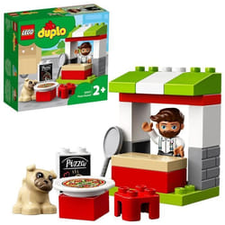 Jeu de Construction - LEGO® - 10927 - Stand à Pizza - Avec Figurine de Chien - Pour Enfants 2 ans et +