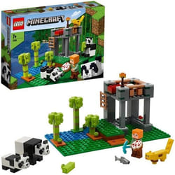 LEGO Minecraft 21158 - La garderie des pandas - 204 pièces - A monter soi-même